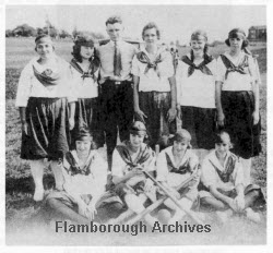 The Sporting Life in Flamborough - Strabane Girls Ball Team