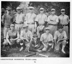 The Sporting Life in Flamborough - Greensville Hardball Team